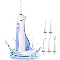 Los mejores  - Aquapik Sense- Irrigador bucal portátil recargable. Irrigador dental para viajes- limpieza con agua- 3 modos de presión…